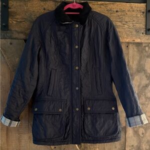 Barbour Beadnell Polarquilt Jacket | US sz 10 | Navy